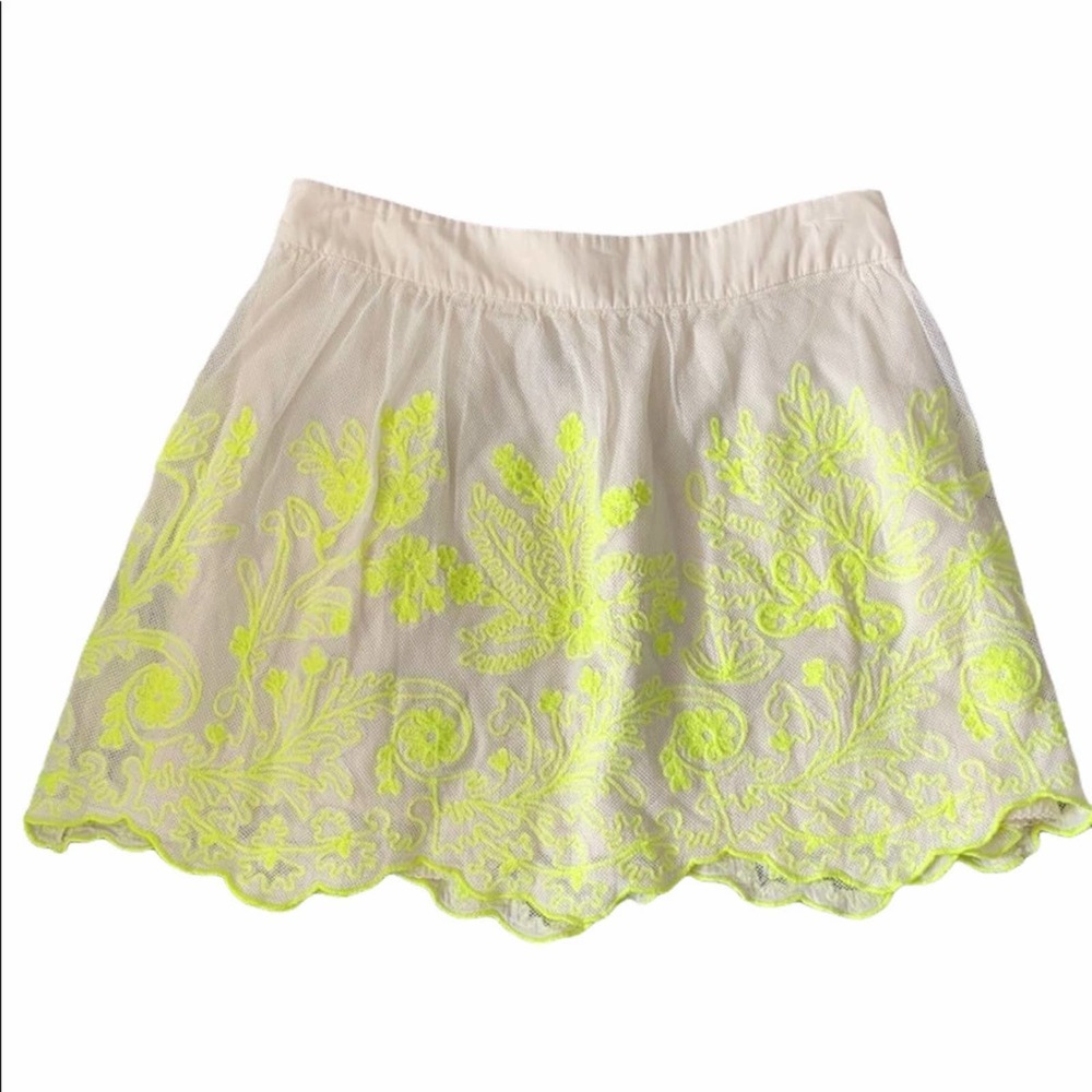 Anthropologie Vanessa Virginia Cotton skirt 8